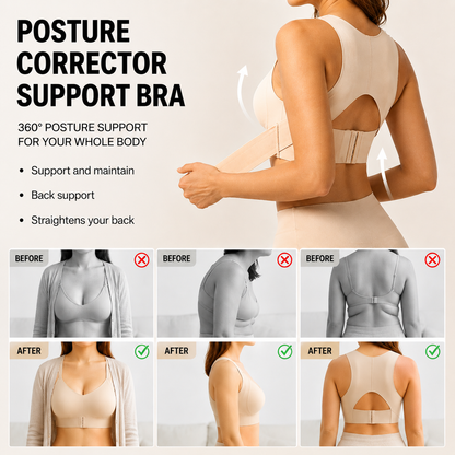 Posture corrector bra