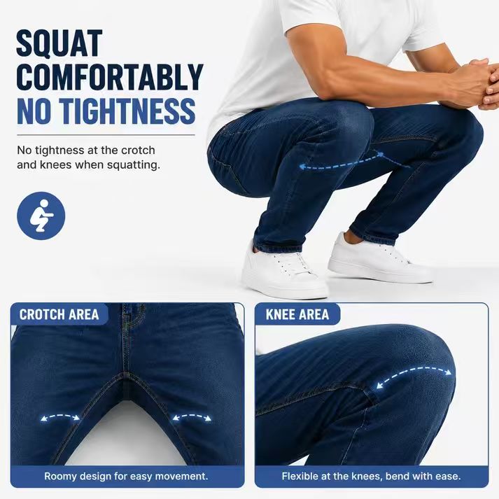 🔥 Clearance Sale Limited Stock 🔥 Men's Classic Original Fit Jeans