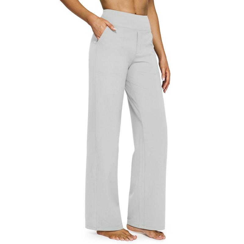⚡Women's High-Waisted Business Casual Wide Leg Pants with Pockets